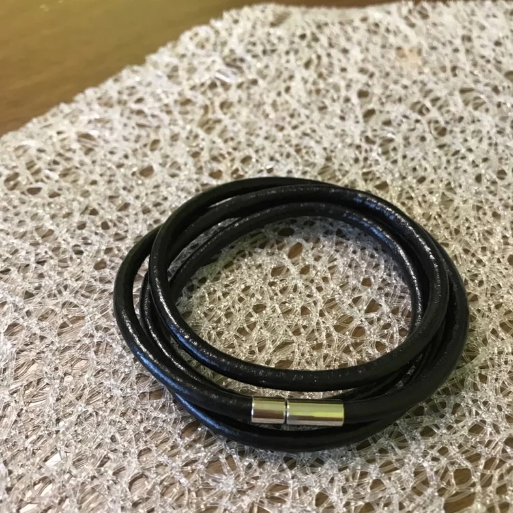 Leather bracelet for men - Picture 7 of 8